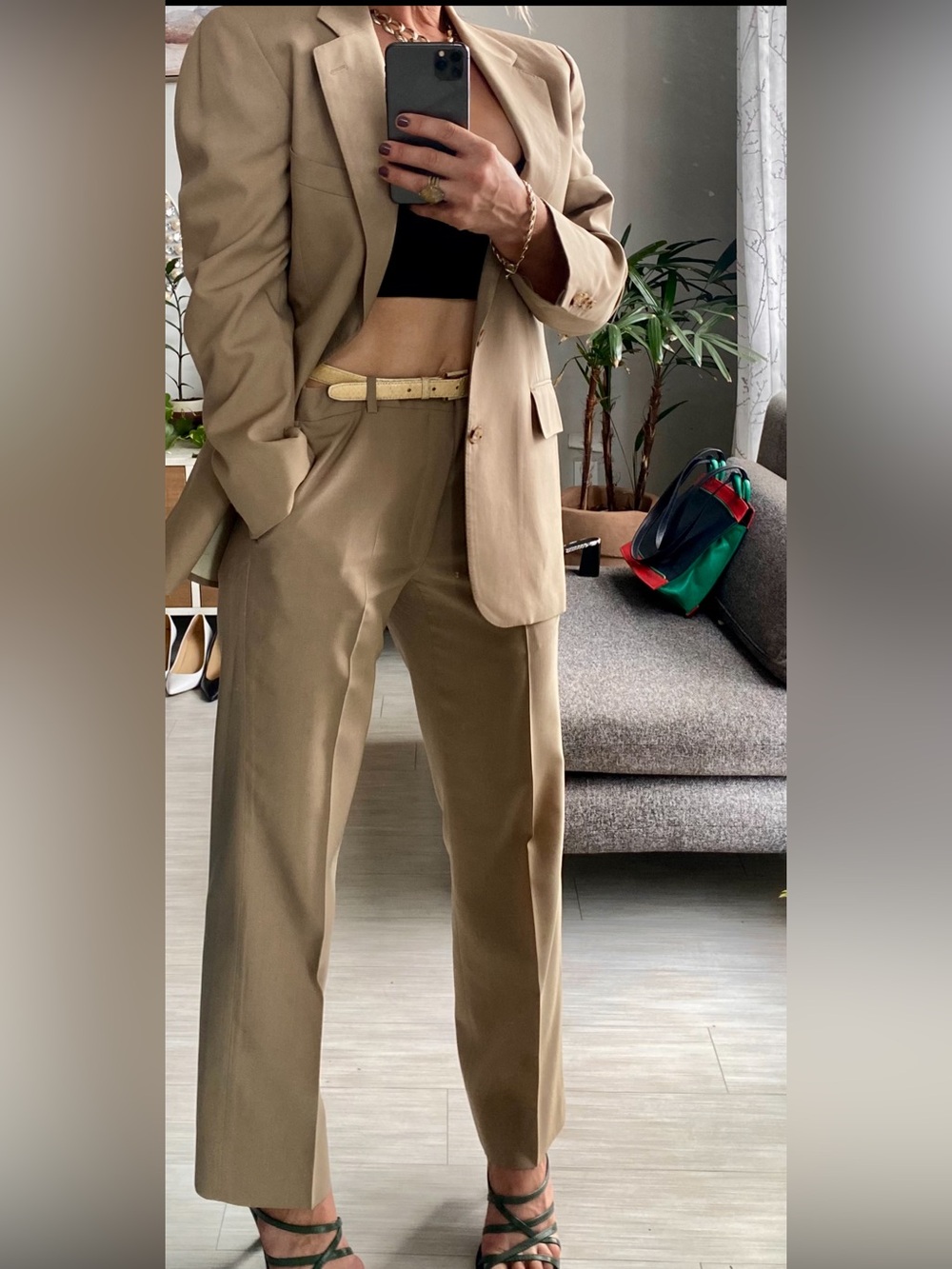 Samuelsohn Luxury 2-Piece Suit – Men’s Size 36 Jacket/ 30 Pant
